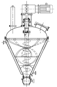 立式螺带混合机-博亚体育app入口产品